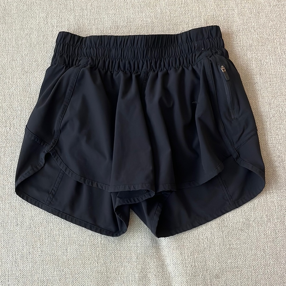 Black Lulu shorts